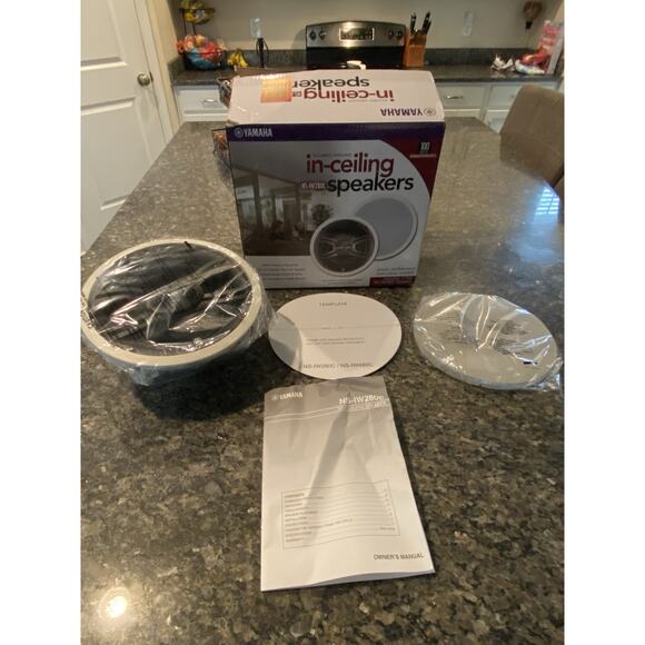 1 Yamaha NS-IW280C 6.5" 3-Way In-Ceiling Speaker System - Single (Not PAIR) NEW - Picture 1 of 8